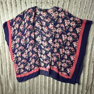 Mario Serrani Italy‎ Floral Wrap One Size Multicolor
